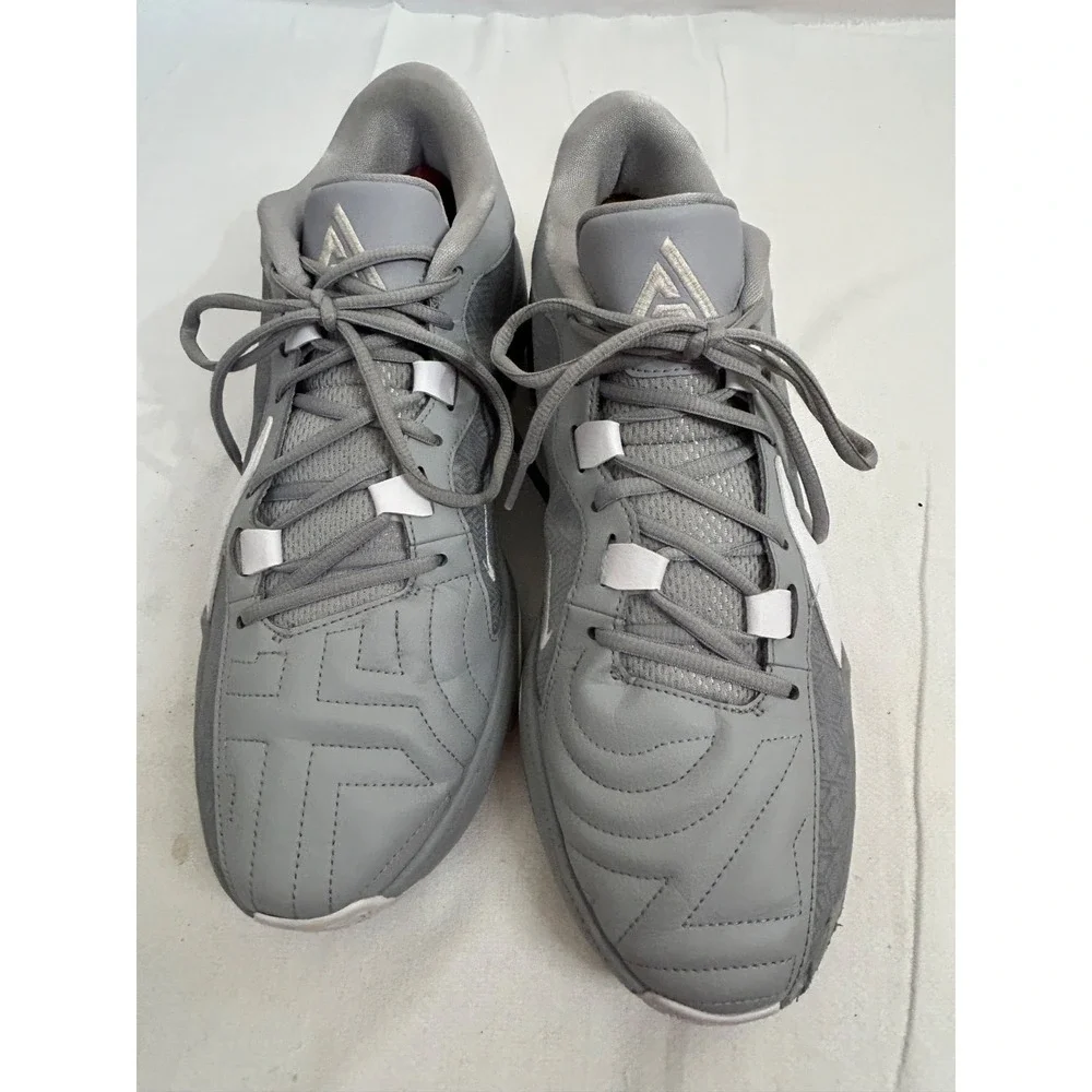 Nike Zoom Freak 5 TB Wolf Grey/White DZ2946‑002 Size 13 Sneakers